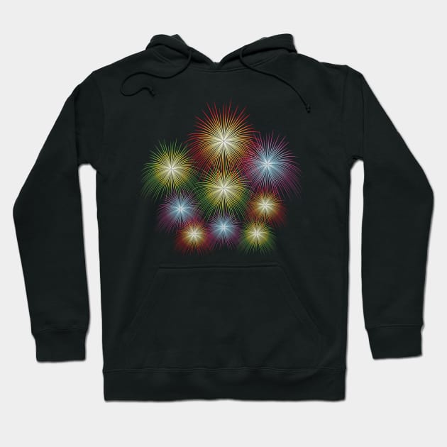 Fireworks Hoodie by QueenieLamb